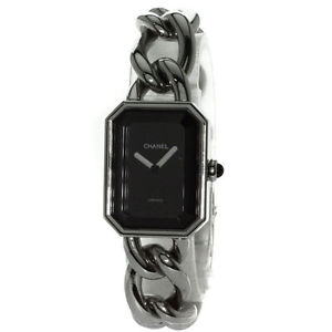 Authentic CHANEL Premiere M Watches  stainless steel Women