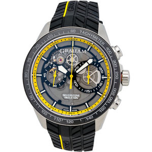 GRAHAM SILVERSTONE RS SKELETON CHRONOGRAPH MEN’S WATCH – 2STAC.B14A - $14,530