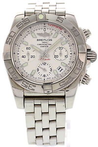 Breitling Chronomat Automatico Cronografo AB0140 Acciaio Inox