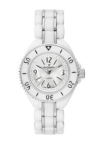 Catorex Women's 119.8.4995.110 Pure Automatic Wrist MOP Dial White Ceramic Watch