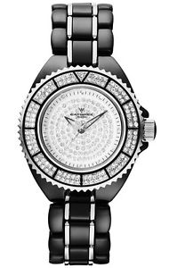 Catorex Womens 119.7.4995.100 Pure Automatic Wrist Crystals Black Ceramic Watch