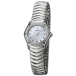 EBEL Classic Wave Diamond Ladies Watch 9157F14-9725 - RRP £3500 - BRAND NEW