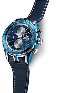 Edox Men's 01121 357B BUIN Grand Ocean Men's Chronograph Automatic Blue Watch