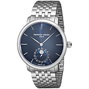 Frederique Constant FC705N4S6B Mens Blue Dial Analog Automatic Watch