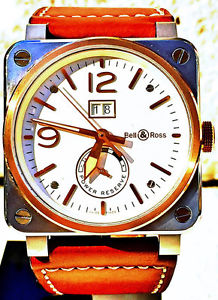 Bell & Ross BR 03-90 Steel & Gold Men's Watch