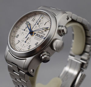 Fortis B42 Flieger Pilot Swiss Automatic Chronograph Day/Date Men's Watch