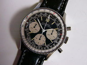 40mm Ollech & Wajs Aviation Chronograph - Highly Decorated Swiss Valjoux 7736