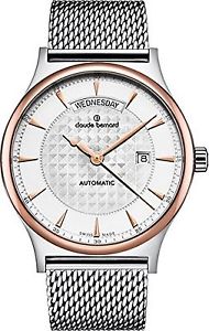 Claude Bernard Men's 83014 357RM AIR Classic Gents Automatic Day-Date Analog ...