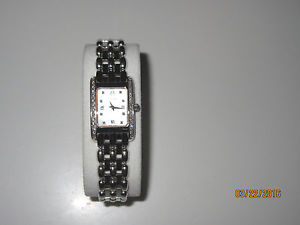 CONCORD LADIES 18K WHITE GOLD AND DIAMONDS WATCH
