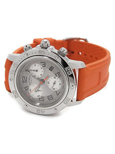 Hermes Clipper Diver Chronograph Ladies Quartz Watch 36mm CP2.410.240/1C4 w/Box