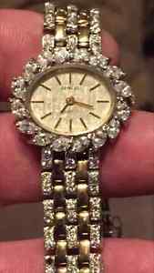 Geneva ladies Gold & Diamond watch
