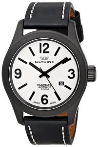Glycine Men's 3874-91-LB9B Incursore Analog Display Swiss Automatic Black Watch