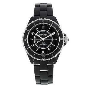 Chanel J12 H3131 Große Größe Keramic Matt Automatisch Damen Armbanduhr