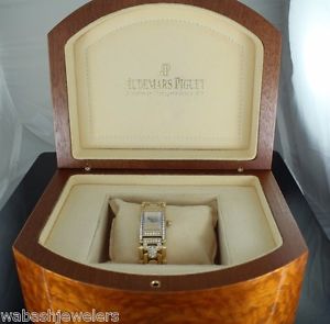 $38,000 Ladies Audemars Piguet Promesse 18K Yellow Gold Original Diamond Watch
