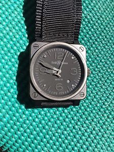 Bell & Ross BR03-92 Automatic PVD BR03-92 Phantom Wrist Watch for Men