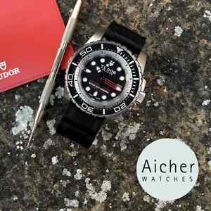 2014 Tudor Hydro 1200m Diver Automatic Watch ref. 25000 Still Tudor Warranty