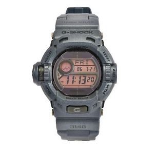 Casio G9200MS-8 Mens Grey Dial Digital Quartz Watch with Resin Strap