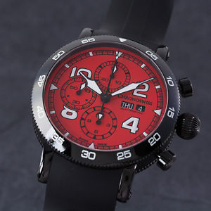 CHRONOSWISS TIMEMASTER DAY-DATE CHRONOGRAPH RED DIAL AUTOMATIK NP: 5650,- EURO
