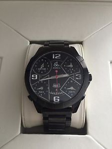 JACOB And CO 5 Times Zone 47mm ALL BLACK OUT PVD Box Papers Tags!!!!NO RESERVE!!