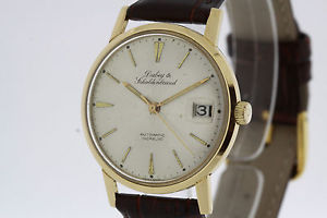 DUBEY & SCHALDENBRAND solid 18K Gold Vintage Me's Watch Cal. ETA 2472 (2211)