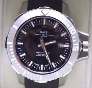 Ball Engineer Hydrocarbon DeepQUEST Black Dial Automatic Mens Watch - DM3000A