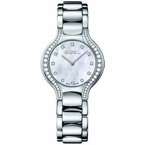 EBEL Beluga Lady Stainless Steel, Mother of Pearl, Diamond 1215855 35% OFF *NEW*