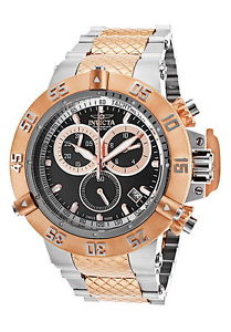 INVICTA SUBAQUA NOMA III 15951-Men's Silver & Gold Stainless Steel ChronoWatch
