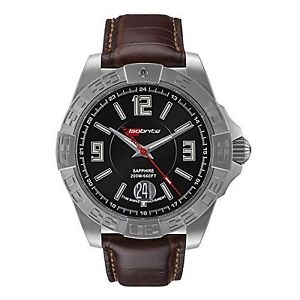 Isobrite Executive Series Watch - Brown Leather Band ISO711