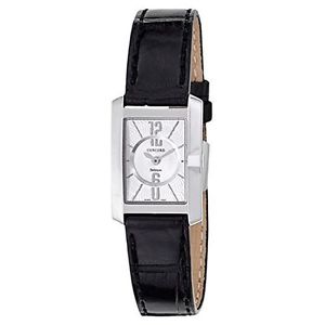 Concord 0311722 Womens Silver Dial Quartz Watch with Leather Strap