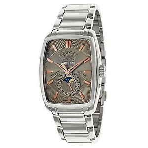 Armand Nicolet 9632A-GS-M9630 Mens Grey Dial Automatic Watch