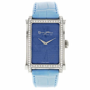 AUCTION Cuervo Y Sobrinos Prominente A1010.1BC-S2 Diamonds Steel Automatic Watch