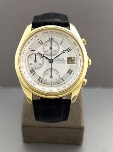 Girard Perregaux Solid 18k Gold Automatic Chronograph Men's Watch 38 mm GP4900