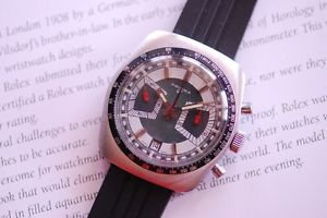 Attractively Cool Prisma Chronograph Vintage Gent's Watch - Year 1970s