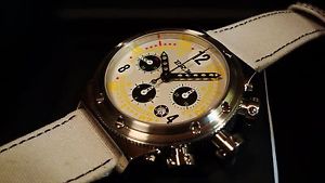 BRM V-15 Automatic Chronograph & Date. 7753 Valjoux.  Brand New 2017 Model