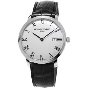FRENCH CONNECTION MEN'S SLIMLINE 40MM LEATHER BAND AUTOMATIC WATCH FC-306MR4S6