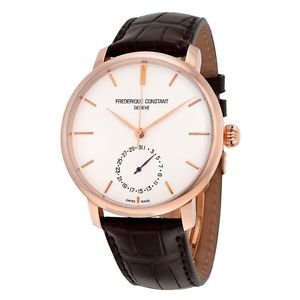 Frederique Constant FC-710V4S4 Mens Silver Dial Analog Automatic Watch