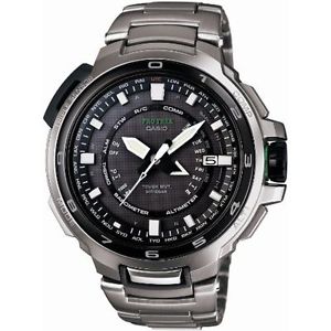 Casio PRX7000T-7 Mens Silver Dial Analog Watch