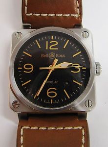 Bell & Ross Aviation Type Military Spec Automatic Wrist Watch BR03-92-S-25720