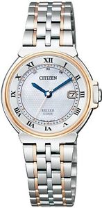 CITIZEN EXCEED Eco-Drive ES1034-55A Woman's watch F/S New with Box