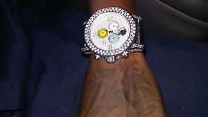 7.00 carat Don and Co. Diamond Watch Must have!!!!