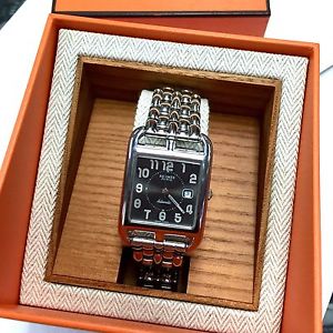 29mm HERMÈS Stainless Steel Automatic Men's Watch In Box Mint Condition