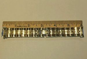 CDL 14k Yellow Gold Men's 6" Expandable To fit 20mm Lug Width Watch Band 34.1 g