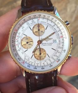 Breitling Old NAVITIMER oro gold steel acciaio heritage B13019