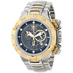 Invicta 15924 Mens Grey Dial Analog Quartz Watch with Stainless Steel Strap
