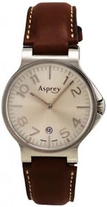 Asprey Of London Men's 1015422 Brown/Silver Stainless Steel Watch