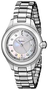 Ebel Women's 1216155 Onde Diamond-Accented Stainless Steel Watch