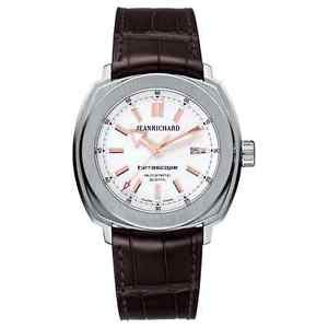 JEAN RICHARD TerraScope Brown Strap Watch - BRAND NEW - RRP£2300