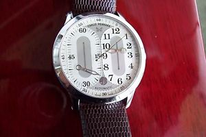 Carlo Ferrara Regulator Jockey Automatic Watch Very Rare Swiss Made
