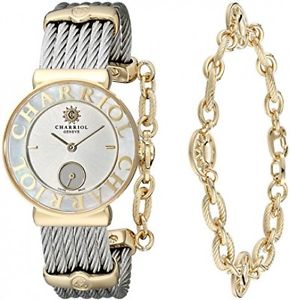 Charriol St-Tropez Sun Ladies Mother-of-Pearl Dial Watch ST30YC.560.012