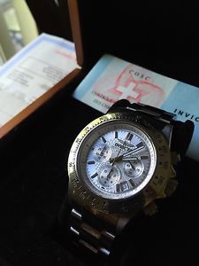 Invicta Watch Speedway COSC Certified Rare #2684 Limited Edition 37 Jewels Grail